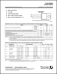 TIC236S datasheet: Triac TIC236S